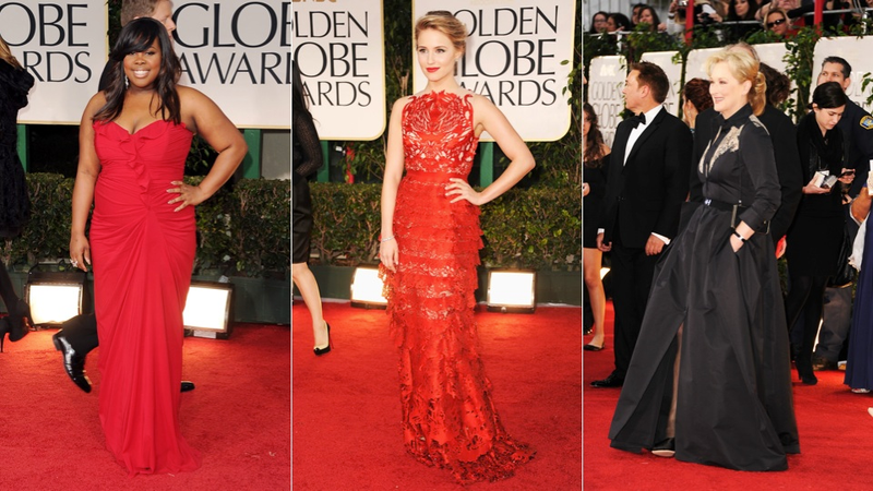 Illustration for article titled The Good, Bad & Hideously Ugly of the 2012 Golden Globes Red Carpet